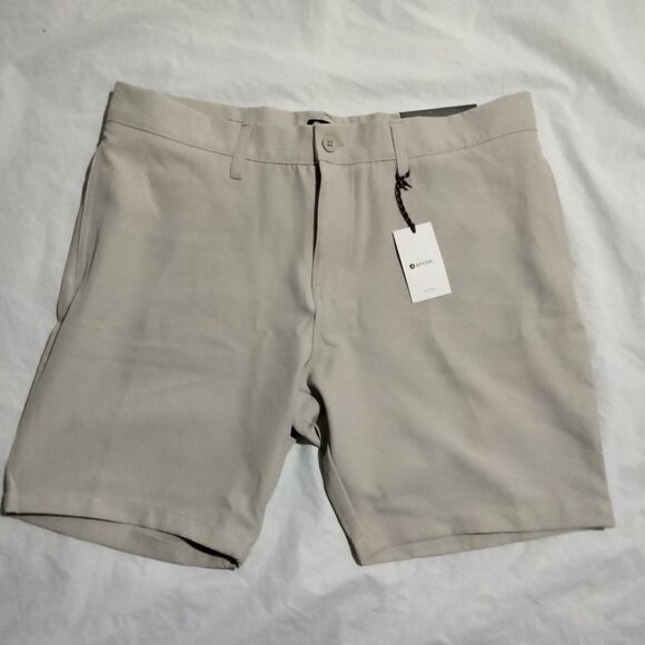 Sperry Tech Performance Stretch Shorts Mens Sz 36x8" Inseam Sand Sp619mm2 - Picture 1 of 7